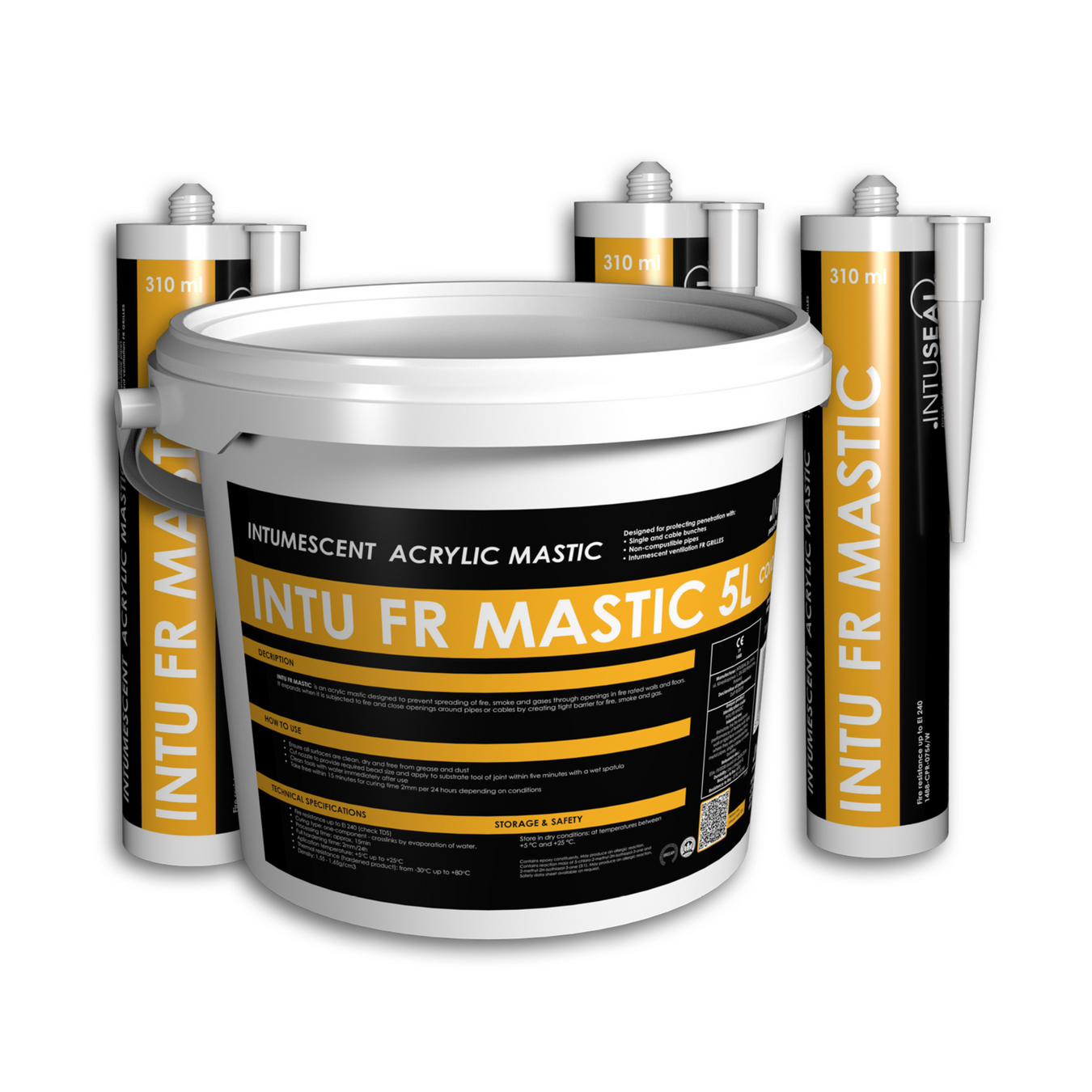 Brandwerende Kit en Coating