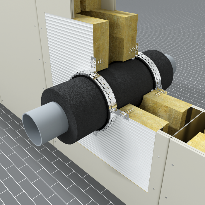 INTU FR COLLAR L SLIM - Ketting brandmanchet