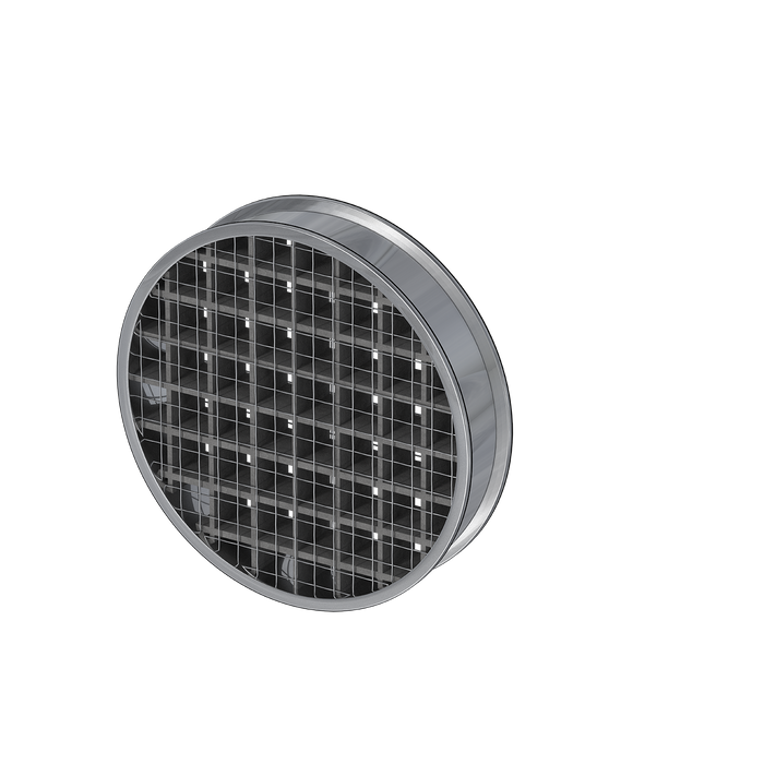 INTU FR GRILLE - Brandwerend rooster rond