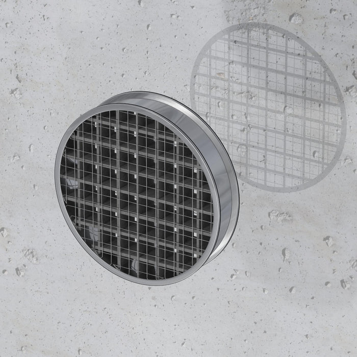 INTU FR GRILLE - Brandwerend rooster rond