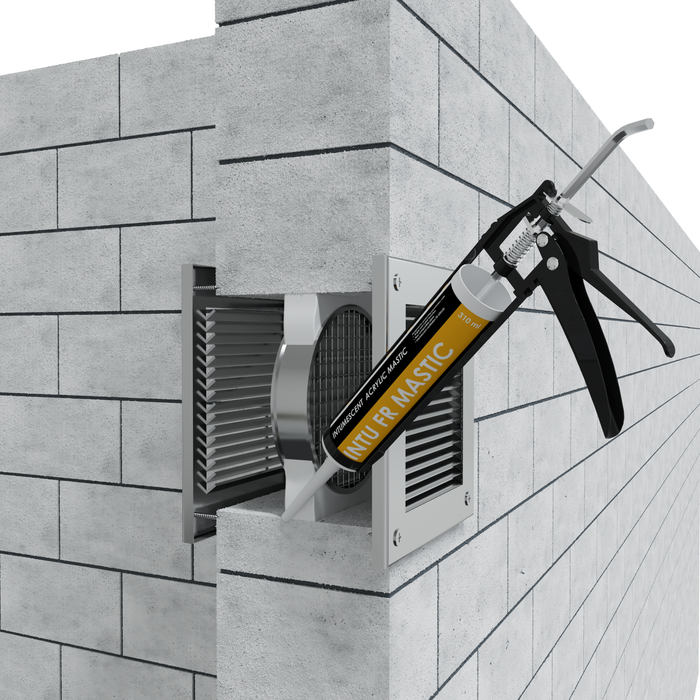 INTU FR GRILLE - Brandwerend rooster rond
