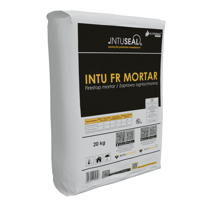 INTU FR MORTAR - Brandwerende mortel