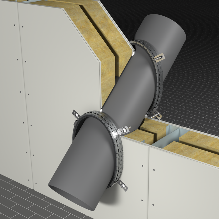 INTU FR COLLAR L SLIM - Ketting brandmanchet